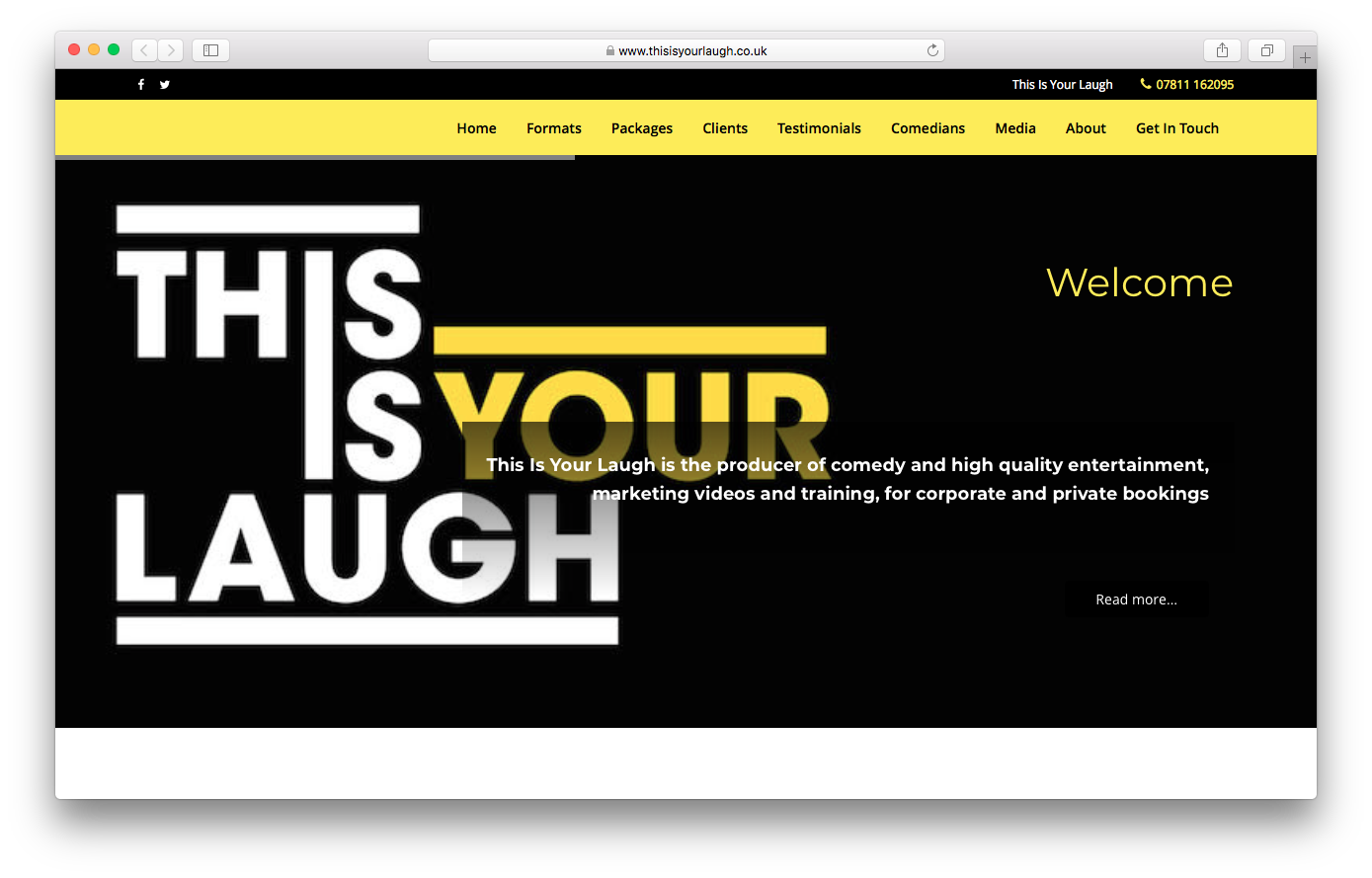 Websites - This Is Your Laugh